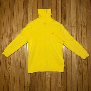 Yellow RALPH LAUREN turtle neck